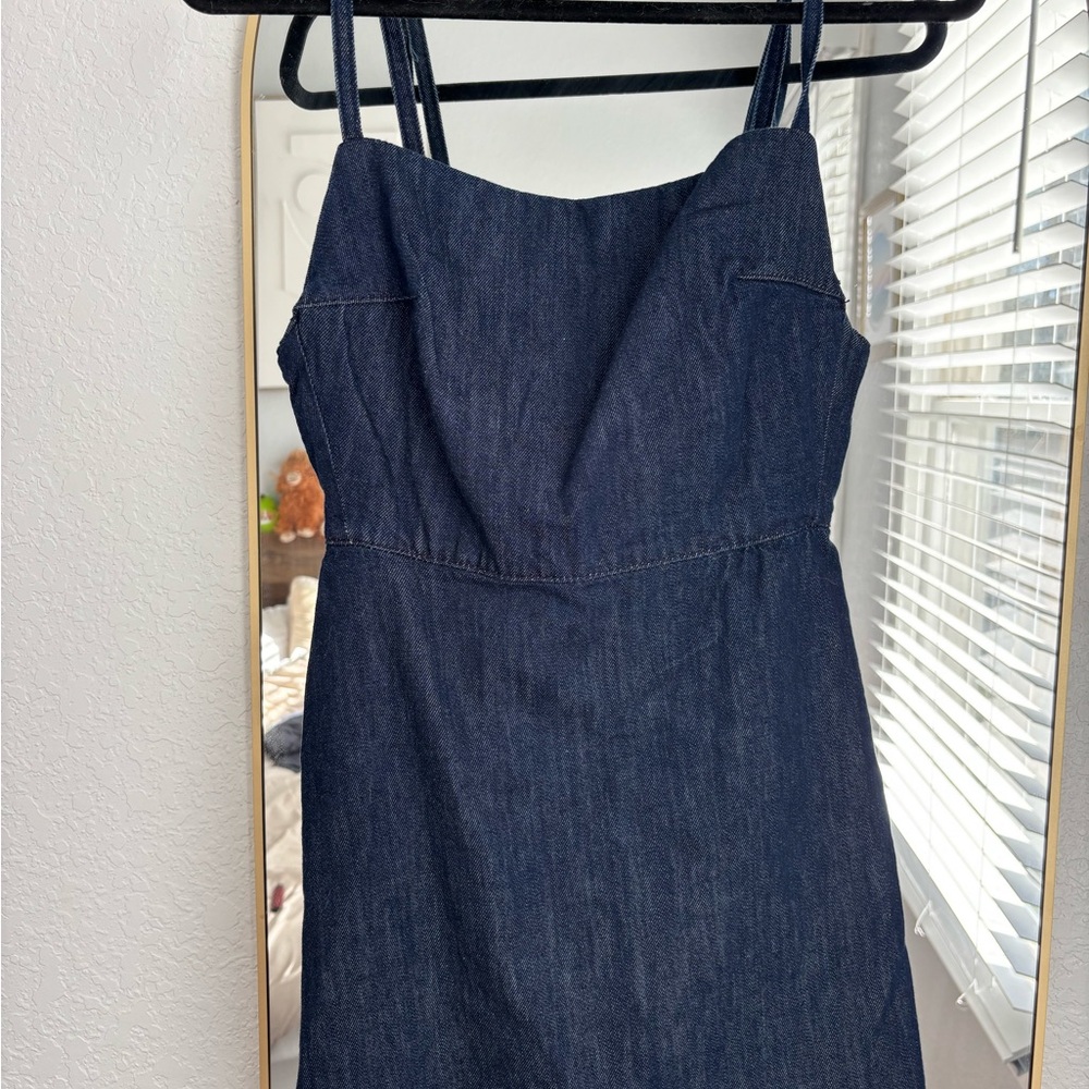 Zara Dark Blue Mini Dress